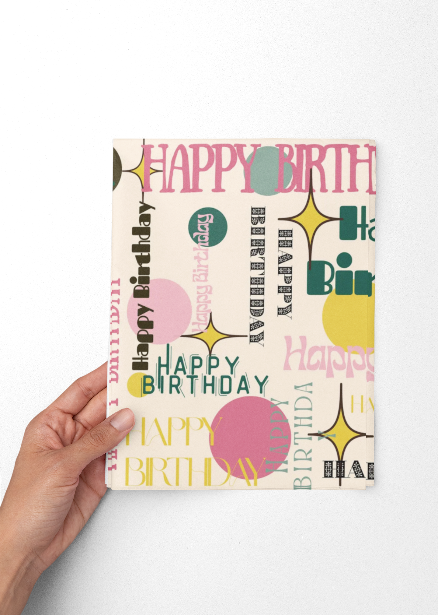 Happy Birthday Wrapping Paper