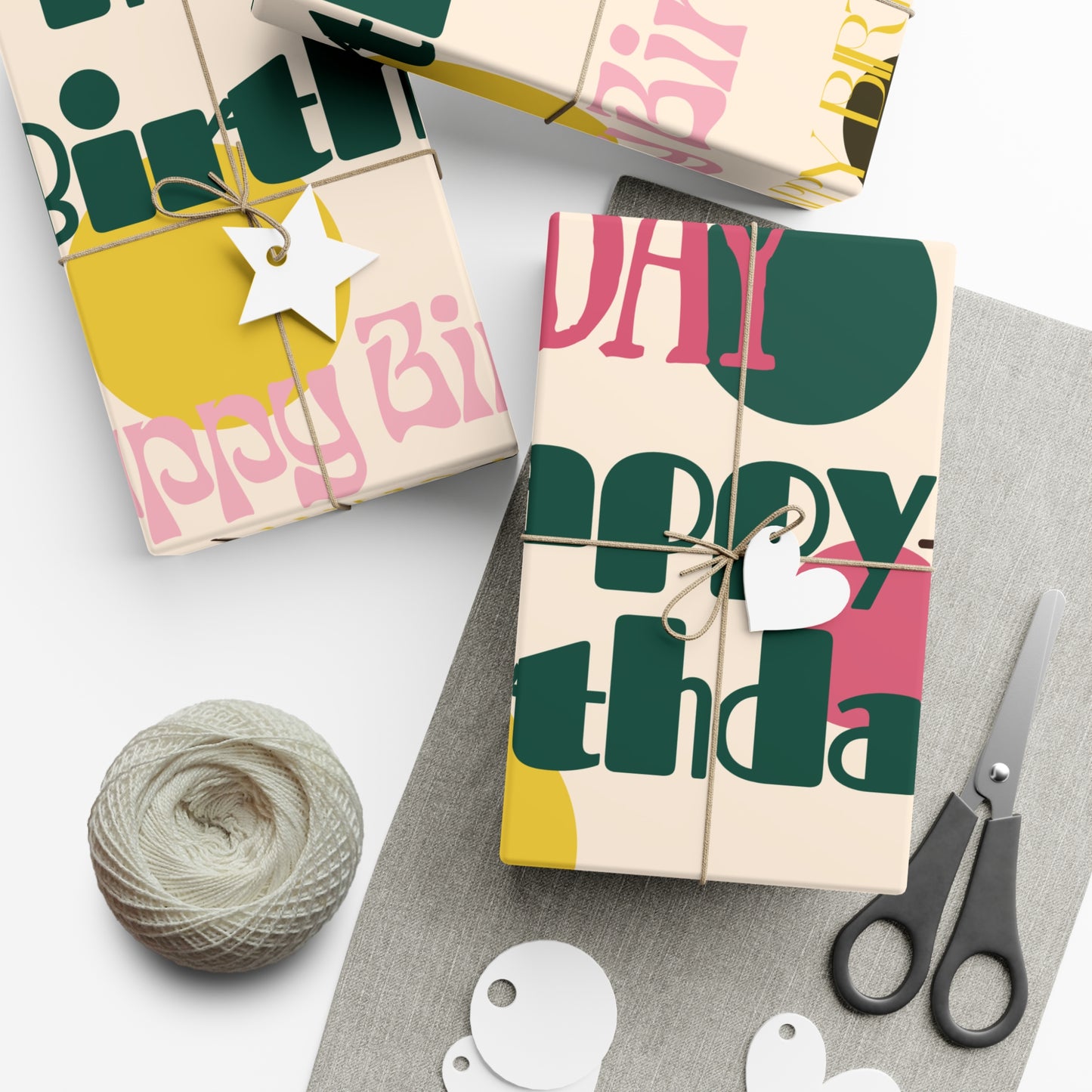 Happy Birthday Wrapping Paper